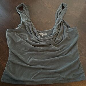 Abercrombie & Fitch Charcoal Tank Top